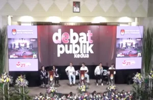 Debat Publik Kedua Calon Wali Kota dan Wakil Wali Kota Tomohon Pilkada 2024