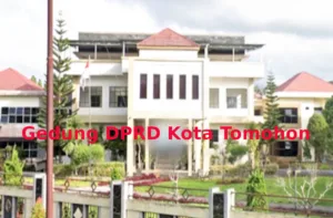 gedung dprd kota tomohon