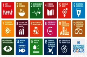 17 tujuan yang dirumuskan dalam SDGs.